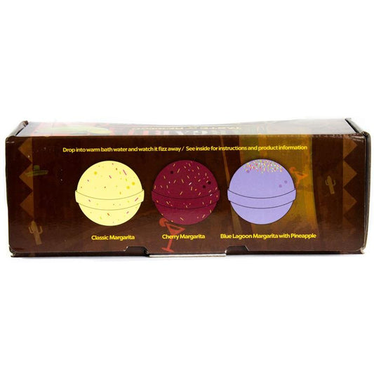 Set of 3 Bath Bombs Magarita