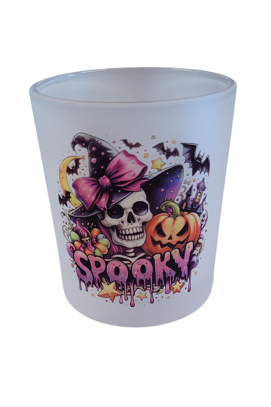 Halloween tea light holder