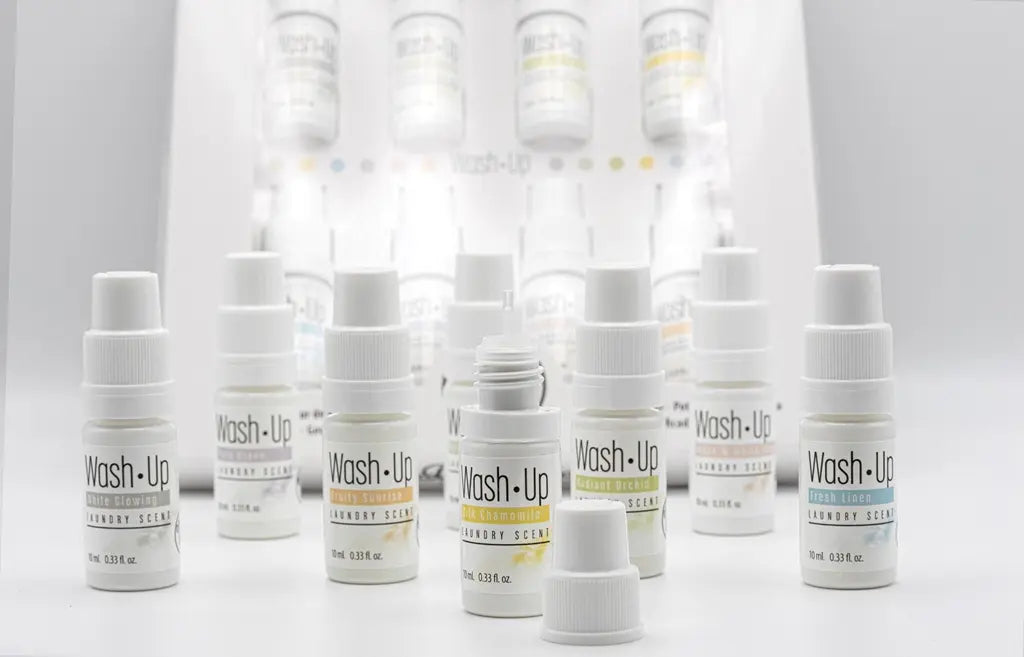 Wash Up wasparfum mini flesjes verschillende geuren