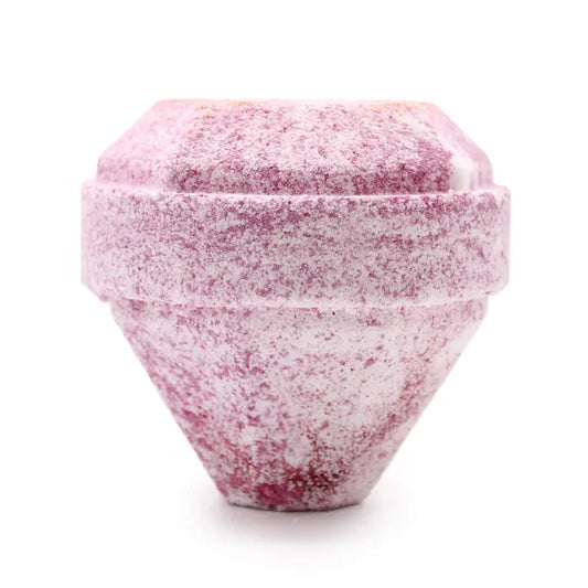 Edelsteen Badbom Very Berry roze wit 190 gram