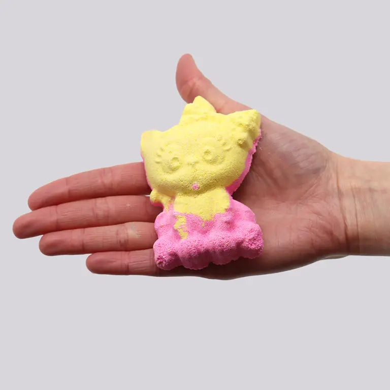 Katten bathbomb voor kinderen