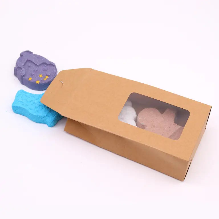 Kerst badbom set Happy Holiday