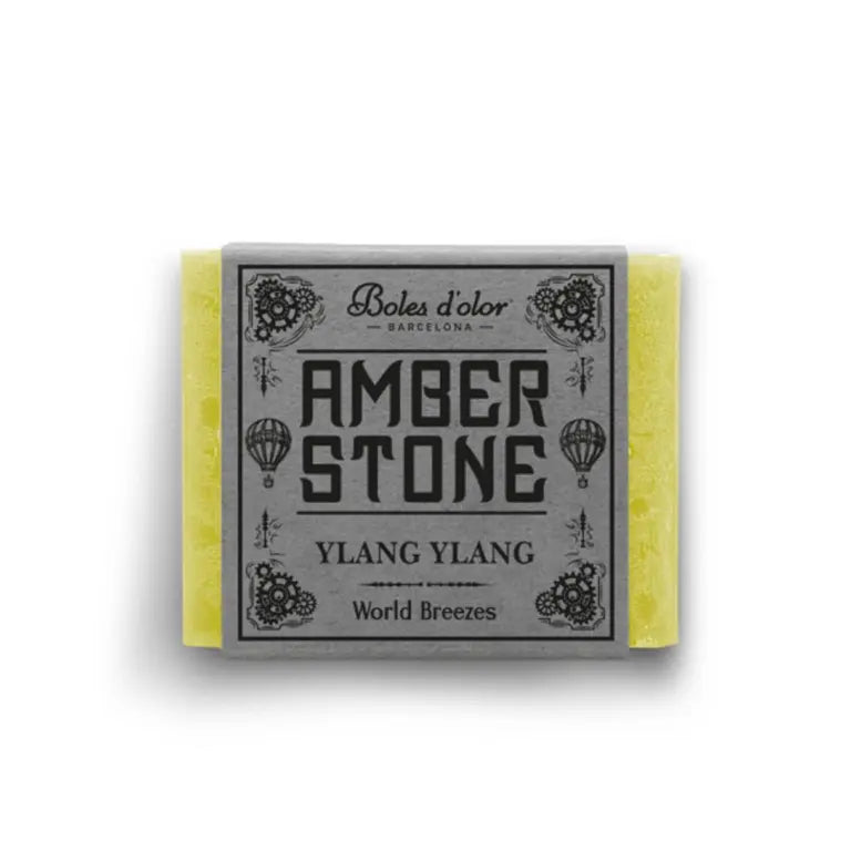 Boles d'olor Amber Stone Ylang Ylang handgemaakt amberblokje met bloemige geur