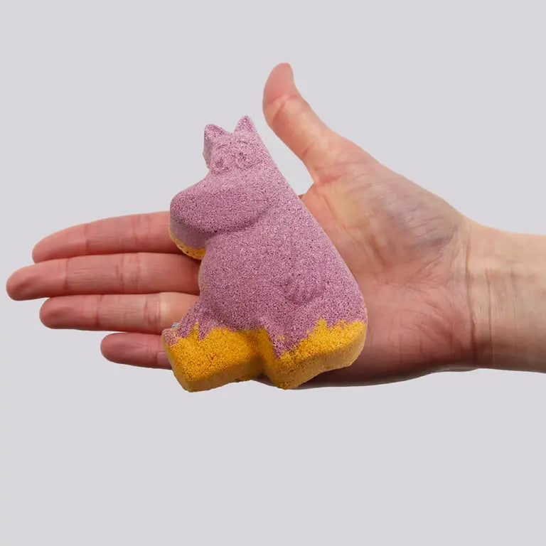 Paarse kleurvariant van nijlpaard badbom Citrus Crush